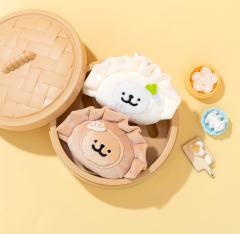 白色饺子-资料图