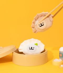 白色饺子-资料图