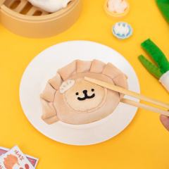 白色饺子-资料图
