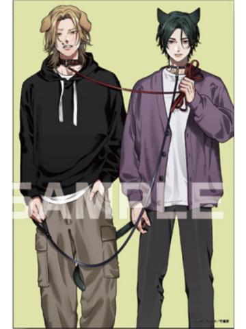 浩然&柏木千纮-BL Awards 2024明信片