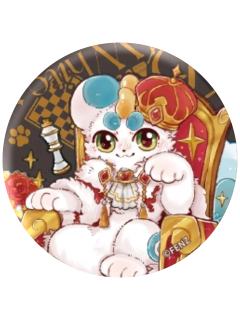 皮皮-黑白对弈马口铁徽章