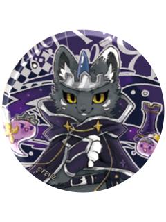 谛听(隐藏款)-黑白对弈马口铁徽章