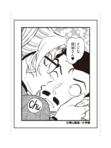 毛利小五郎&妃英理1-原画画布冰箱贴