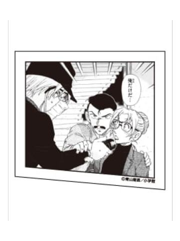 毛利小五郎&妃英理2-原画画布冰箱贴
