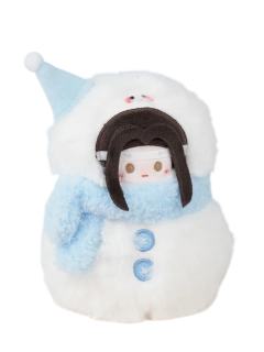 蓝忘机毛绒挂件-小雪人系列