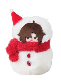 魏无羡毛绒挂件-小雪人系列