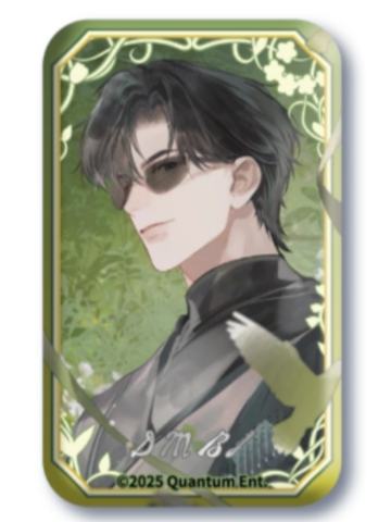 黑眼镜方形冰箱贴-自然之灵系列