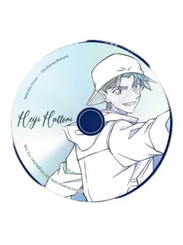 服部平次手绘风CD亚克力杯垫-永远的一瞬快闪系列