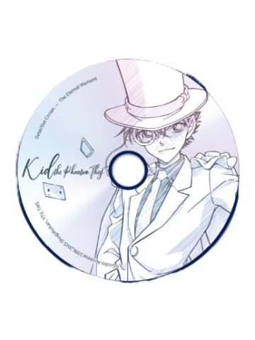 怪盗基德手绘风CD亚克力杯垫-永远的一瞬快闪系列