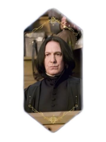 西弗勒斯·斯内普1徽章-魔力水晶系列第二弹