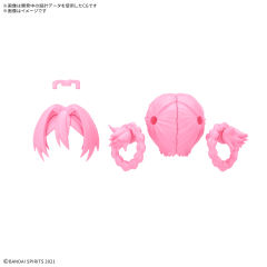 30MS 可选发型配件 Vol.13 双马尾10[粉色3]-资料图