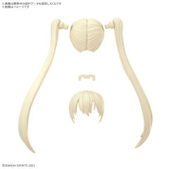 30MS 可选发型配件 Vol.13 双马尾1[黄色5]-资料图