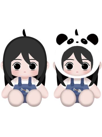 冯宝宝坐姿玩偶-十周年漫画原画展成都限定