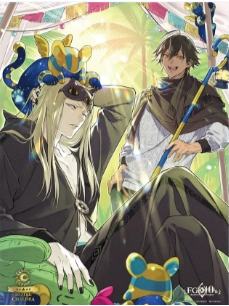 特斯卡特利波卡＆奥兹曼迪亚斯浴巾-FGO酒店联动第三弹