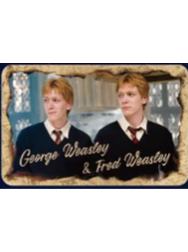 乔治&弗雷德徽章-魔法之旅系列第三弹