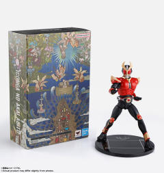 SHF 真骨雕 <假面骑士> 圣像画的红色亚极陀-资料图