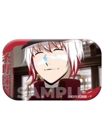 条野采菊长形徽章-星河动漫场面写系列