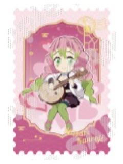 甘露寺蜜璃烫金邮票卡-中国版乐器系列