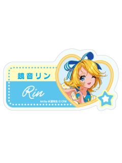 镜音铃名牌徽章-昭和偶像系列