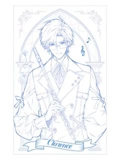 司岚线稿明信片-2025音乐会主题重逢与永恒之诗系列