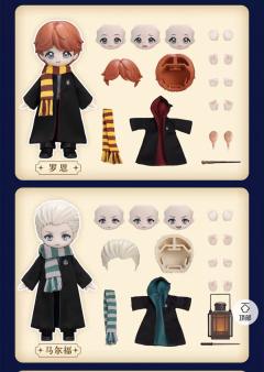 哈利波特魔法石系列可动手办盲盒-资料图