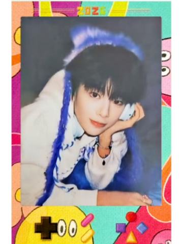 26台历单人款拍立得 思罕ver.C