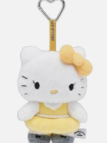 毛绒挂件-鹅黄款