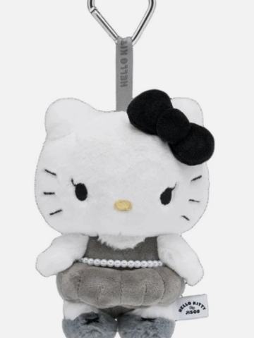 毛绒挂件-黑灰款