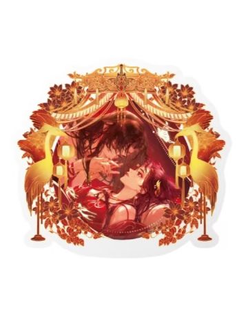 D款徽章摆件套组-YOUCARD春意福满有赏