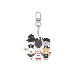 东京场周亚克力钥匙扣 团