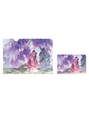 A款文件夹明信片套组-YOUCARD春意福满有赏