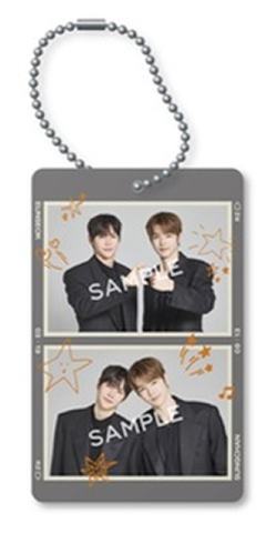 东京扭蛋双人挂件 硕橙