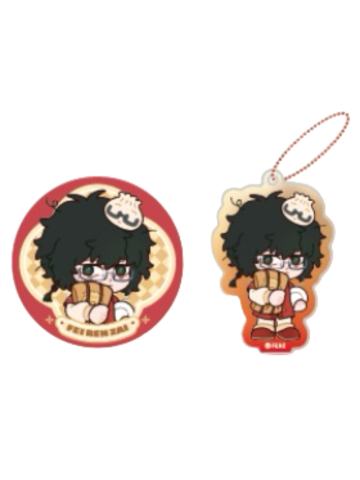 白泽H赏徽章亚克力挂件套组-美味赏系列