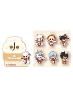 多人A款E赏亚克力立牌时钟-美味赏系列