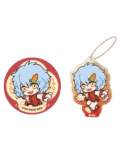 哮天H赏徽章亚克力挂件套组-美味赏系列