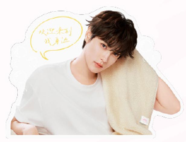 半亩花田代言镜贴