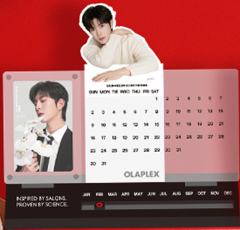 欧拉裴2.0代言万年历立牌