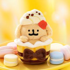小金毛 蛋糕款毛绒挂件