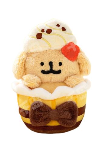 小金毛 蛋糕款毛绒挂件