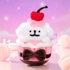 小白 蛋糕款毛绒挂件