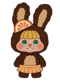 橙皮巧克力-饼饼兔