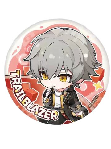 开拓者（男）Q版徽章-果味的夏天系列