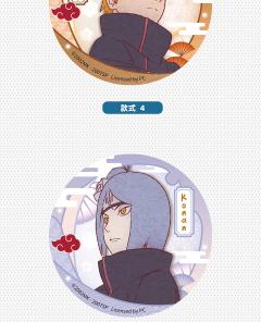 徽章-漫序疾风传和纸收藏-资料图