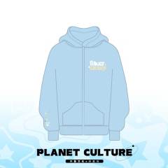 行星文化重工绣标卫衣-街头代码(星云蓝)