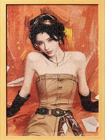 沪上阿姨3.0油画拼图