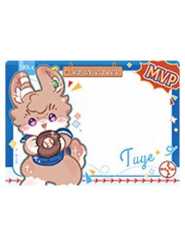 兔爷透卡-棒球系列