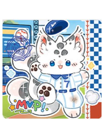 核桃(隐藏款)徽章-棒球系列