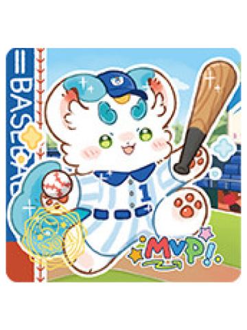 皮皮徽章-棒球系列