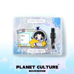 小北斗硅胶行李牌-抱星星款