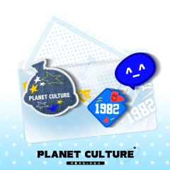 行星文化帽徽B款